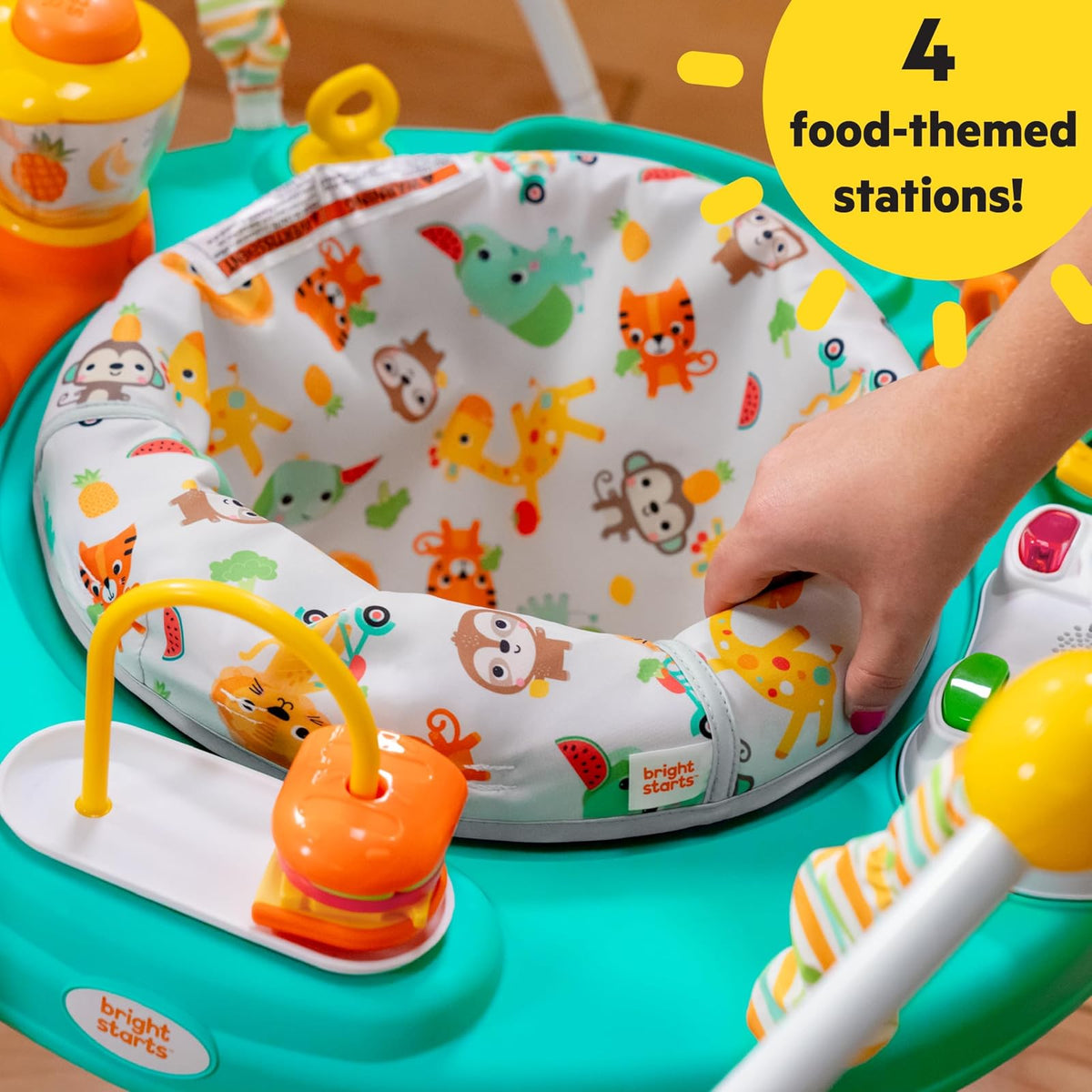 Saltador con actividades Cooking Up Fun