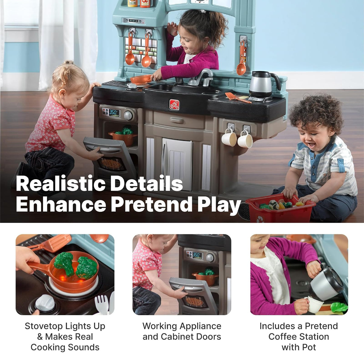 Step2 Best Chef's Toy Kitchen Playset
