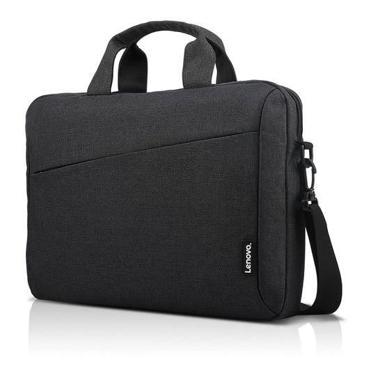 Lenovo GX40Q17229 - Bolsa bandolera para laptop o tablet de 15.6 pulgadas, tela elegante, duradera y repelente al agua, carga superior ligera, Business Casual o escuela, color negro