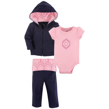 Yoga Sprout Conjunto de 3 Piezas Unisex para Bebé y Niño - 0-3 Meses - Moroccan Baby