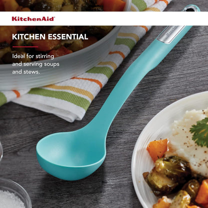 KitchenAid - Cuchara de cocina, Agua (Aqua), 13.5 inches, 1