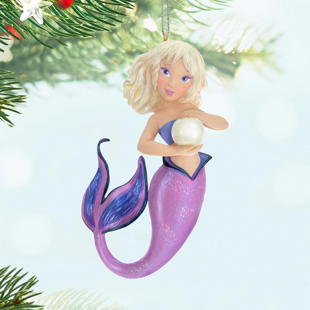 Hallmark - Adorno navideño de Recuerdo 2024, Sirenas míticas, Regalos para Ella