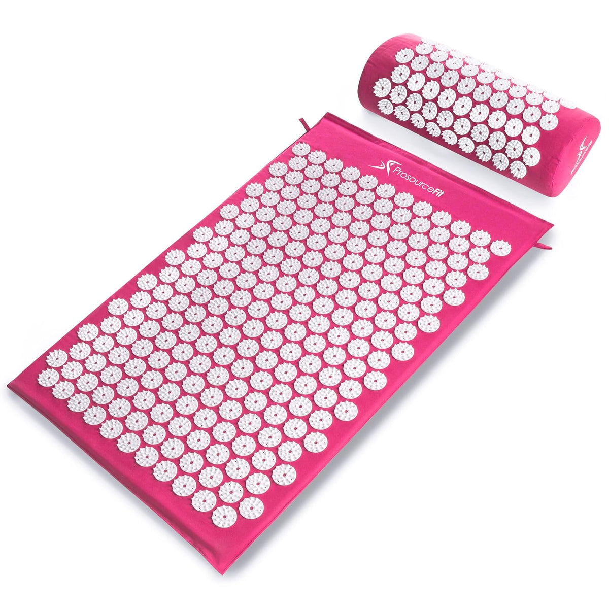 ProsourceFit Tapete de Acupresión con Almohada para Espalda y Cuello - Pink - Regular