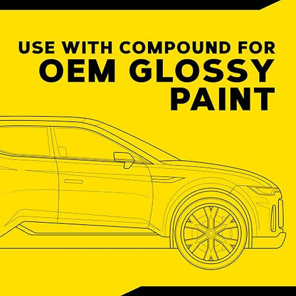Meguiar's DMC6 6" DA Disco de corte de microfibra, (Paquete de 2)