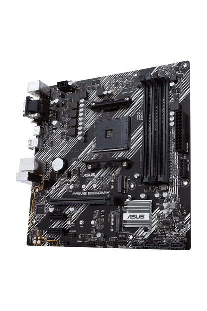 ASUS Tarjeta Madre Prime B550M-K PCIe 4.0 M.2 HDMI VGA DVI USB 3.1