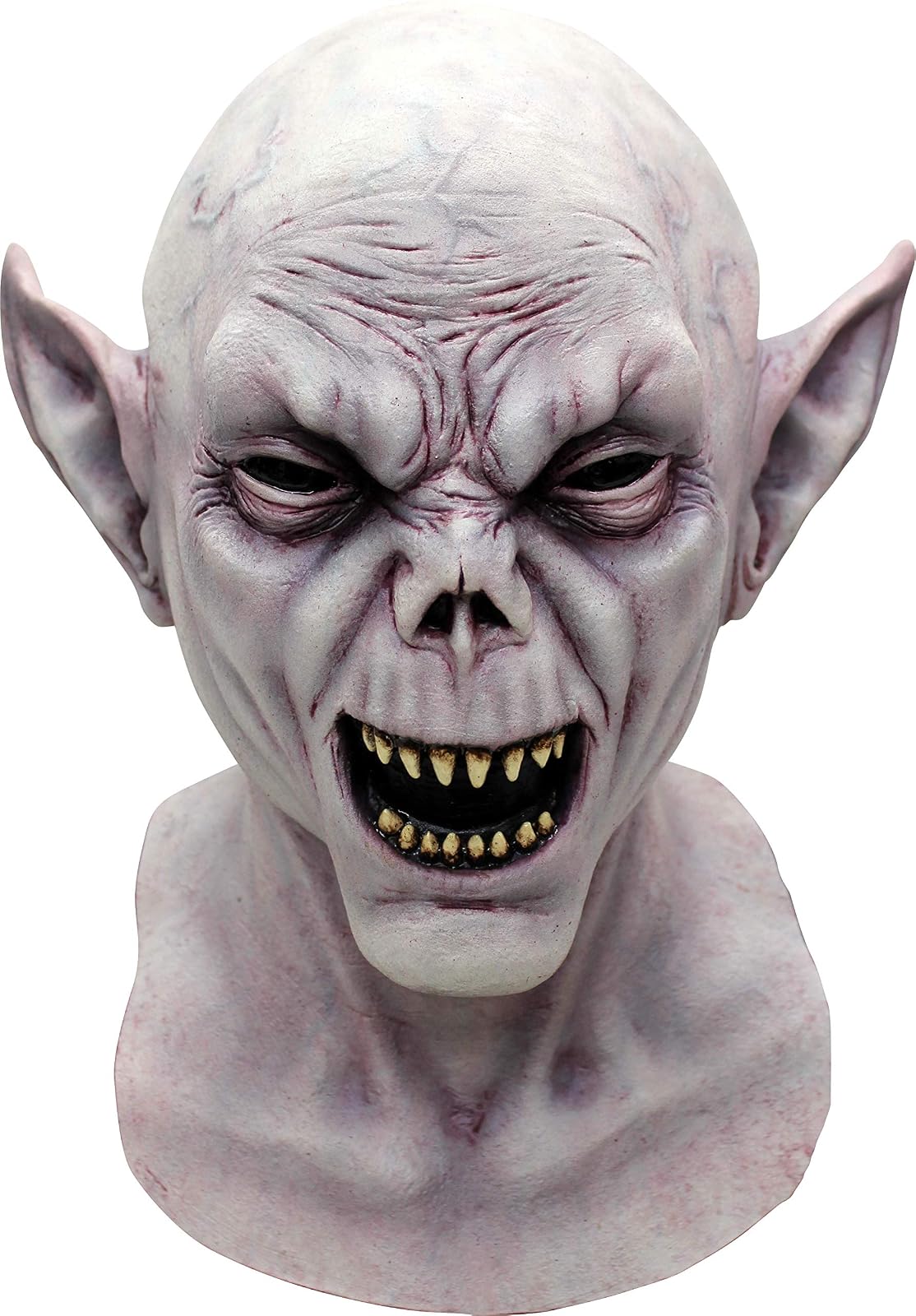 Máscara de Látex de Vampiro Catiff, Máscaras de Monstruo Mitad Hombre Mitad Murciélago Ideeal para Disfraz de Halloween