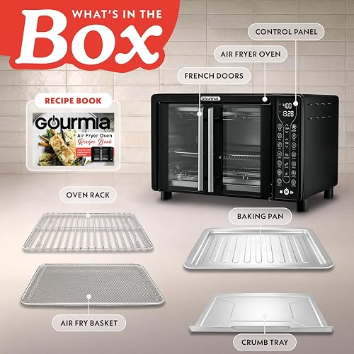 Digital Air Fryer Oven 6-Slice
