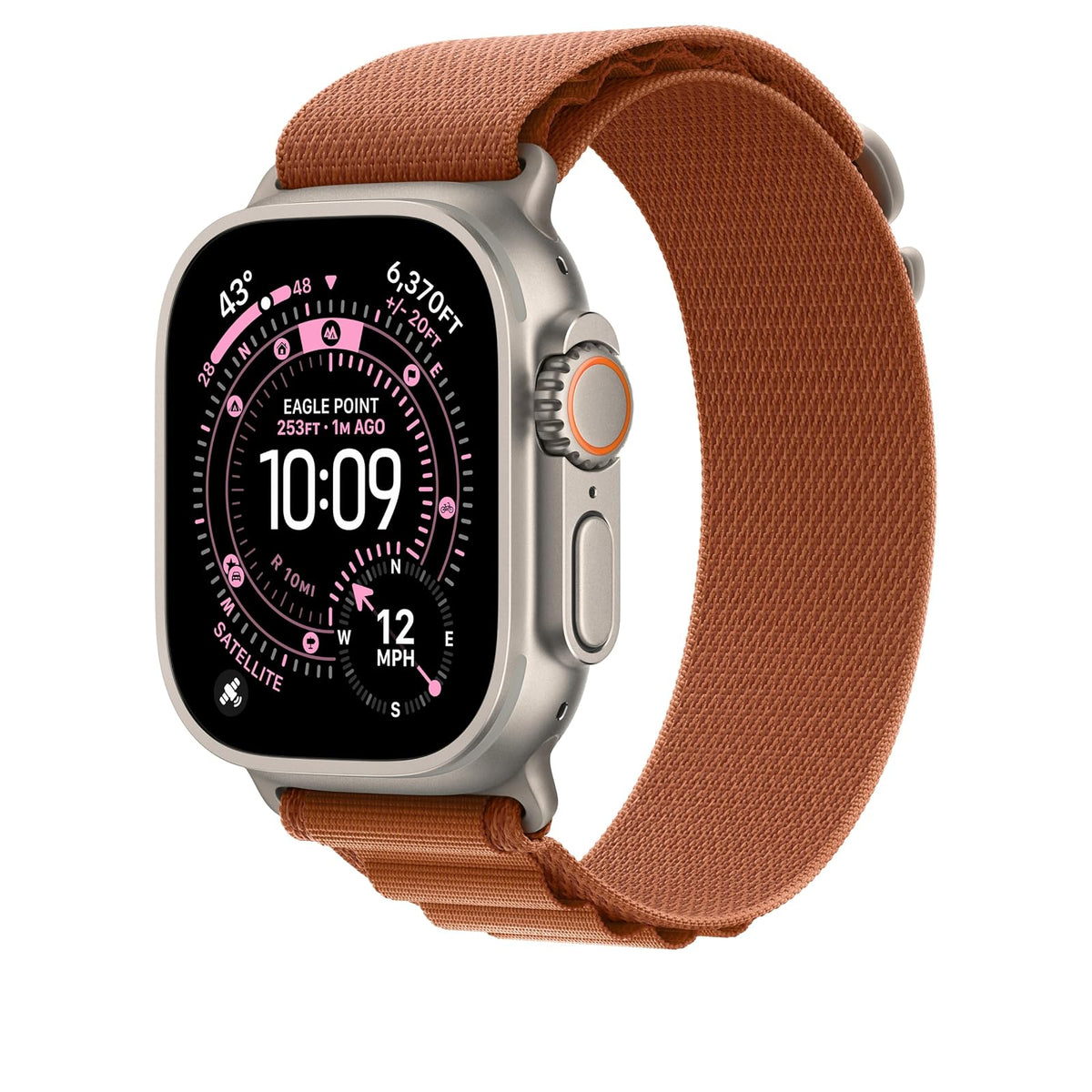 Apple Watch Band - Correa Alpine - 49 mm - Terracota - Mediana