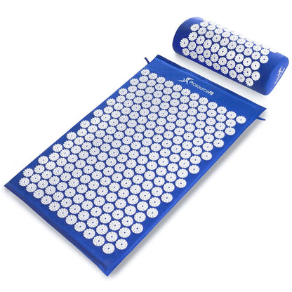 ProsourceFit Tapete de Acupresión con Almohada para Espalda y Cuello - Blue - Original