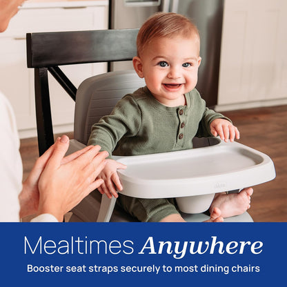 Chicco Bento Booster 3 en 1 Asiento elevador portátil para mesa, asiento de alimentación y silla de niño pequeño para bebés y niños pequeños, para niños de hasta 22 kg, ligero, plegable compacto