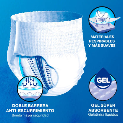 Tena Pants Maxi Protect XG, Ropa interior desechable para incontinencia, Talla Extra Grande, 10 piezas