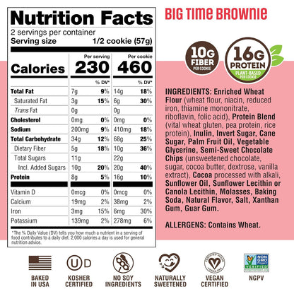 Lenny & Larry's Galleta Vegana con Proteína sabor Doble Chocolate - Caja con 12