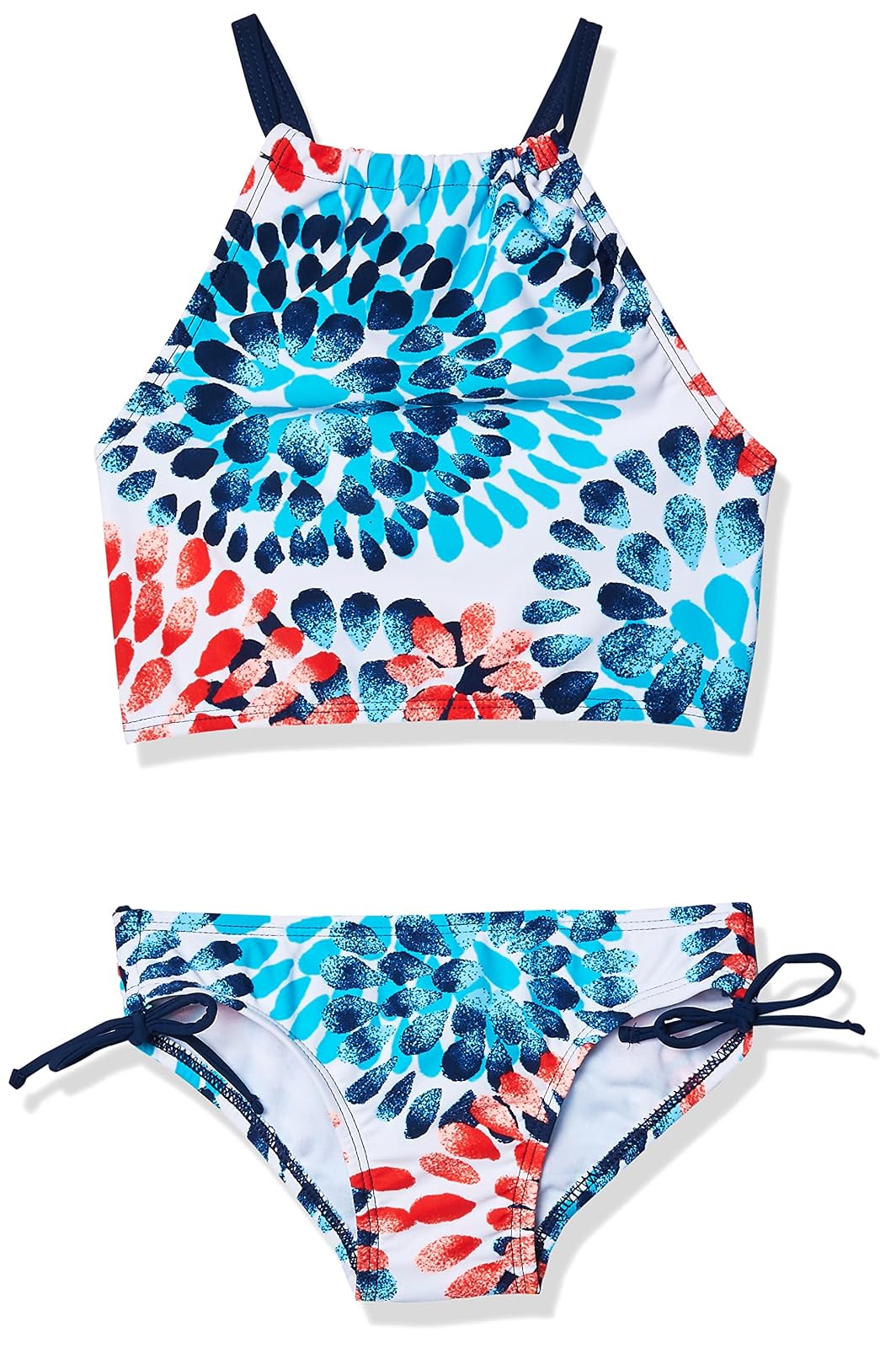 Kanu Surf Daisy Beach Sport Halter Tankini de 2 Piezas para niña