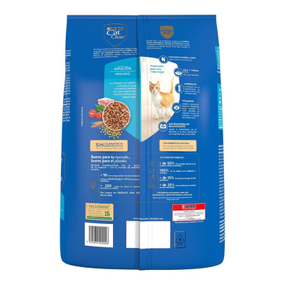 Purina Cat Chow Adulto Todos los Tamaños Sabor Pescado 3Kg