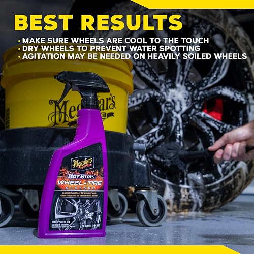 Meguiar's Limpiador de Rines, 710 ml, Rosa