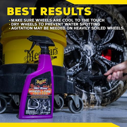 Meguiar's Limpiador de Rines, 710 ml, Rosa