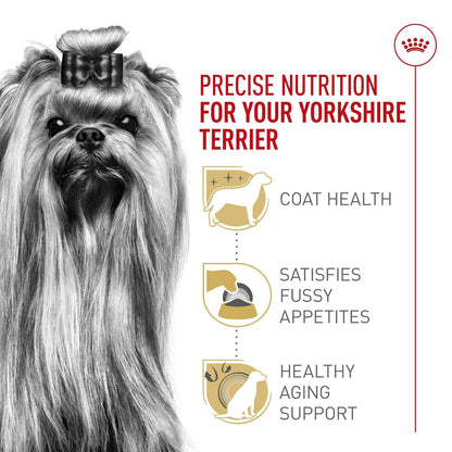 ROYAL CANIN Alimento Seco para Perro Adulto Raza Yorkshire Terrier, 4.5 kg