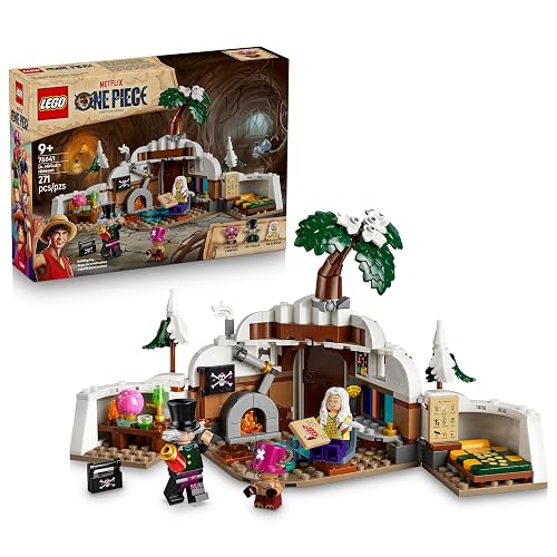 Lego One Piece Guarida del Doctor Hiriluk – Juguete de Construcción Basado en la Serie de Acción Real de Netflix – Regalo para Niños y Niñas a Partir de 9 Años – Diorama – 75641