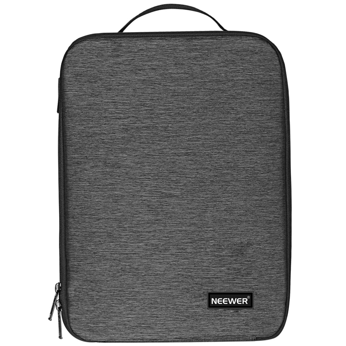NEEWER NW140S Estuche Transporte Impermeable Cámara y Objetivos | 8.7"x5.9"x12.6", Soft Padded Bolsa, para Canon Nikon Sony DSLR, 4 Lente o Flash, Trigger, Batería Accessories (Gris)