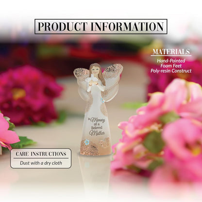 Pavilion Gift Company 19135 - Figura de ángel conmemorativo de Light Your Way Madre Love, 5-1/2 Pulgadas