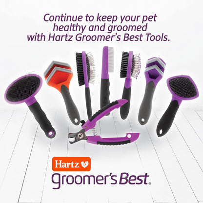 HARTZ - El mejor cepillo de peluquero para gatos y perros pequeños