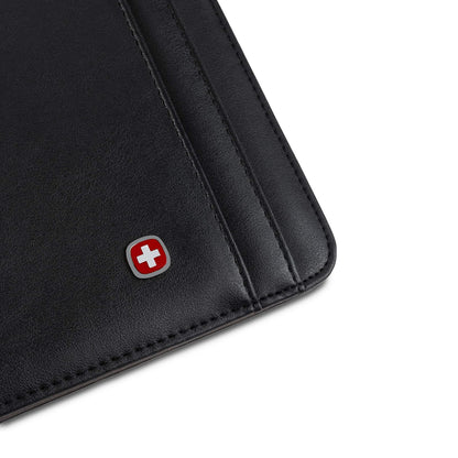 Wenger Concept - Organizador de documentos con cierre, Negro -, 33.02 cm (13 pulgadas), Padfolio