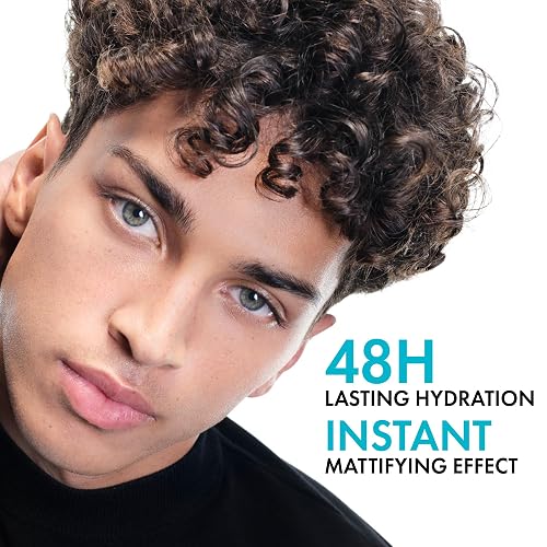 Vichy Minéral 89 Aqua Gel Matificante Dermatológico Piel Grasa 50ml | Matificante e Hidratante 48h, con Ácido Hialurónico y Niacinamida, Combate Imperfecciones, Control de Brillo