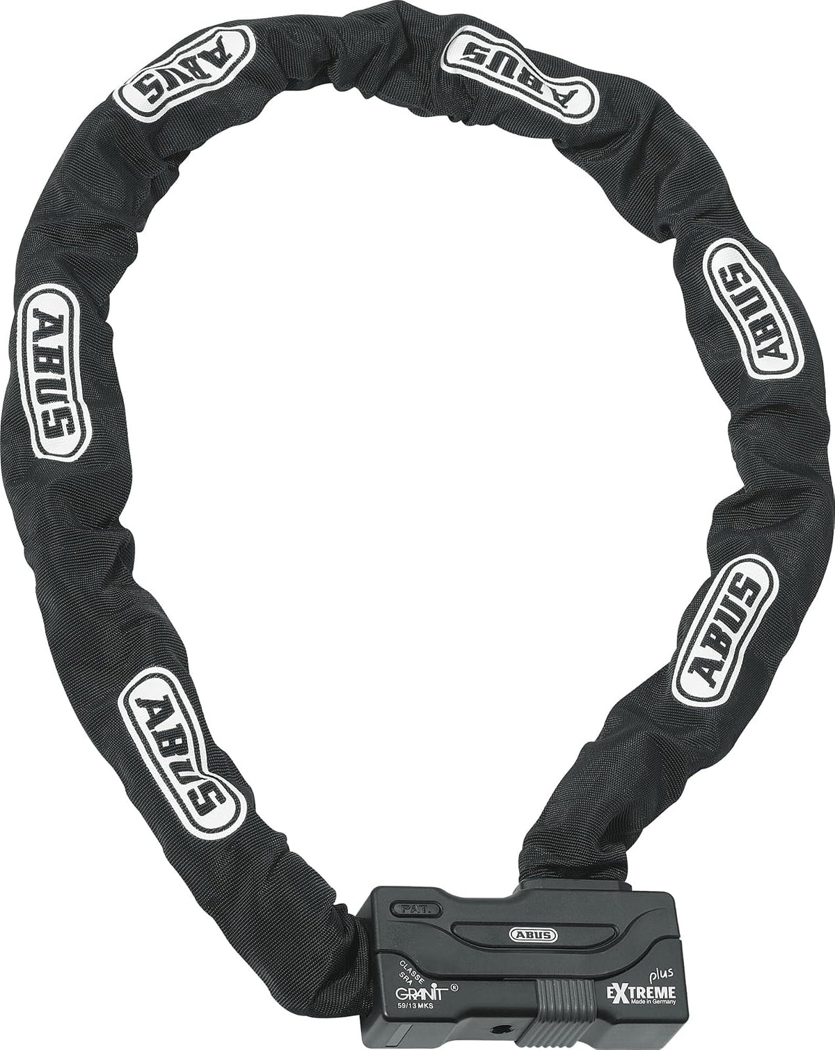 ABUS Granit Extreme Plus 59 - Cerradura de cadena (12 mm x 140 cm)