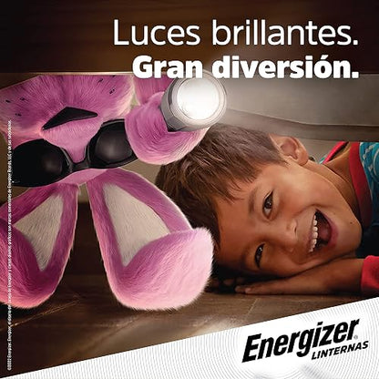 Energizer - Linterna LED Compacta, 80 Lúmenes, Cuerpo Metálico | Incluye cordón para colgar, Funciona con 3 pilas AAA, Ideal para camping, emergencias y uso cotidiano
