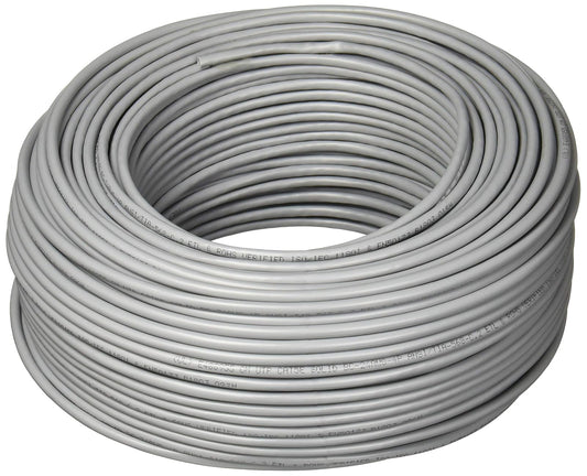LinkedPro PROCAT5E/100M Bobina de Cable, Cat5E, 328 Feet, Color Gris