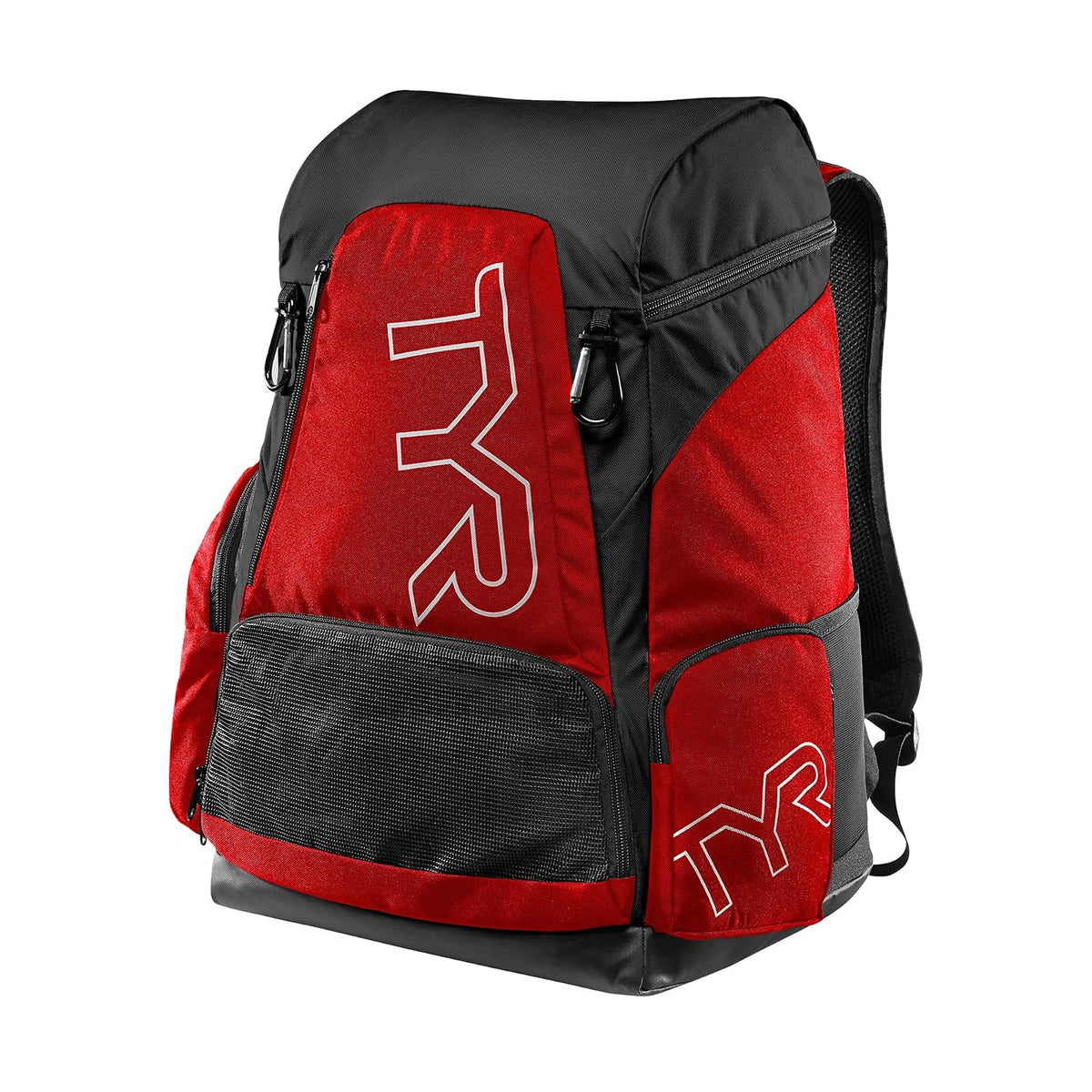 TYR Alliance Mochila Deportiva para Natación - 45 Liter - Rojo - Negro