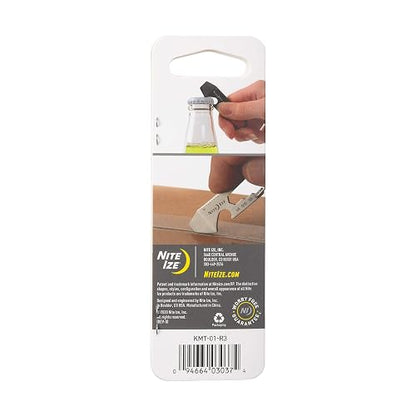Nite Ize Doohickey Llavero Multiusos Negro 6.60cm x 1.77cm x 0.25cm