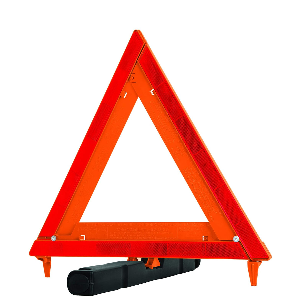 Truper TRISE-435, Triángulo de segurida, plegable, de plástico, 43.5 cm