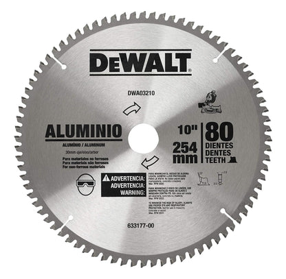 DEWALT Disco Sierra 10 pulgadas 80DPP DWA03210