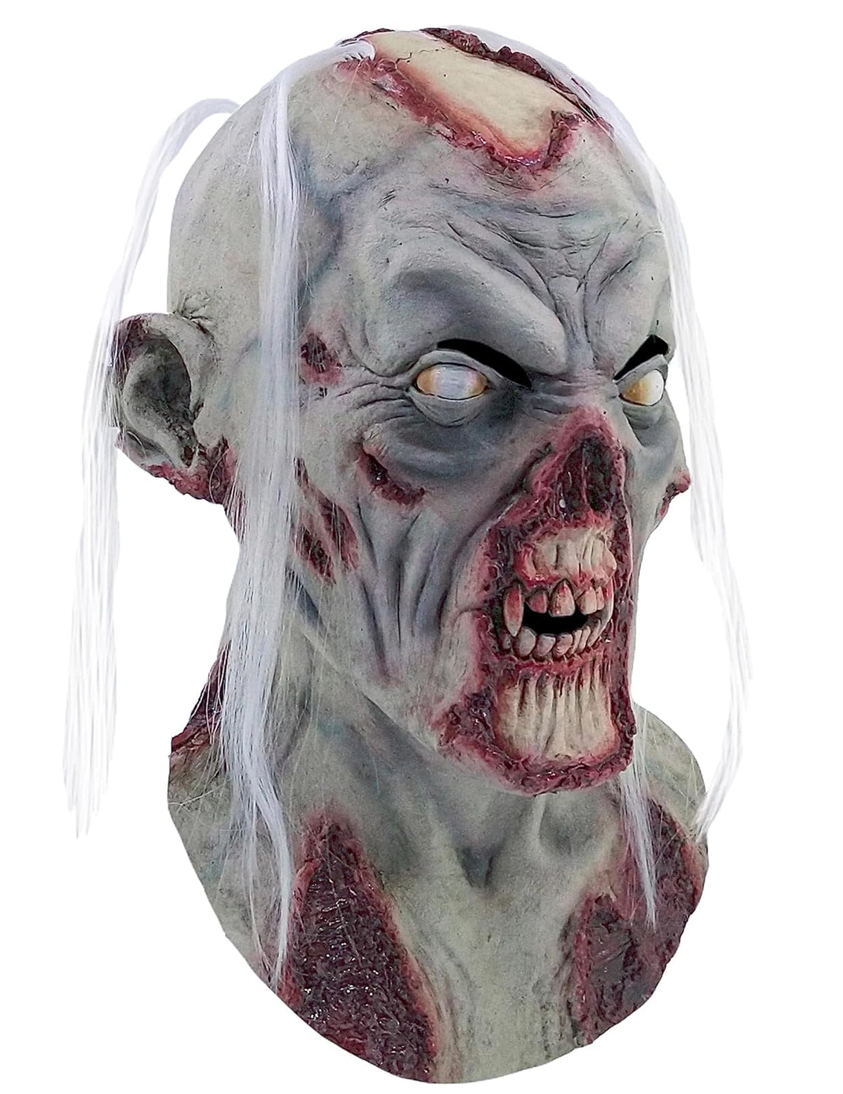 Máscara de Látex de Zombie Muerto Viviente, Máscaras de Zombies para Disfraz de Terror ideal para Halloween y Fiestas de Disfraces