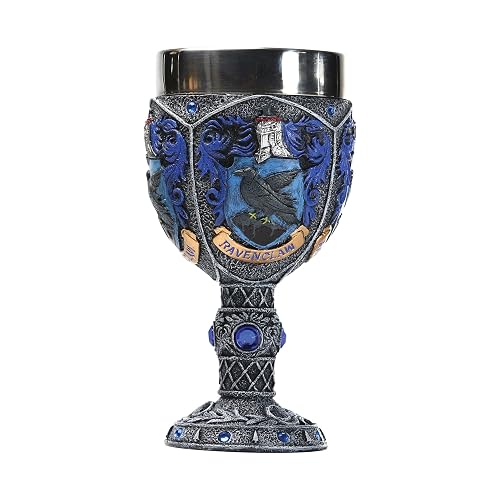 Enesco 6005060 Wizarding World of Harry Potter Ravenclaw - Figura decorativa de cáliz (19 cm), multicolor