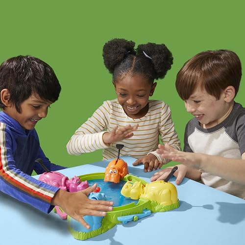 Hasbro Hippos Glotones Juego Preescolar 2-4 Jugadores 3+ años