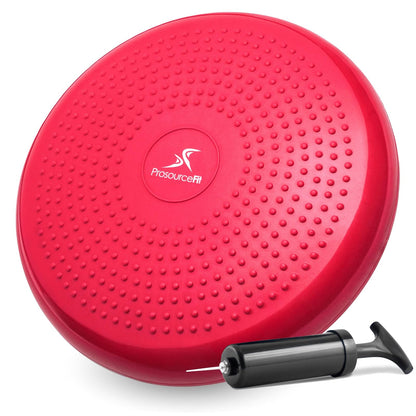 ProsourceFit Disco de Equilibrio para Ejercicio - Rojo