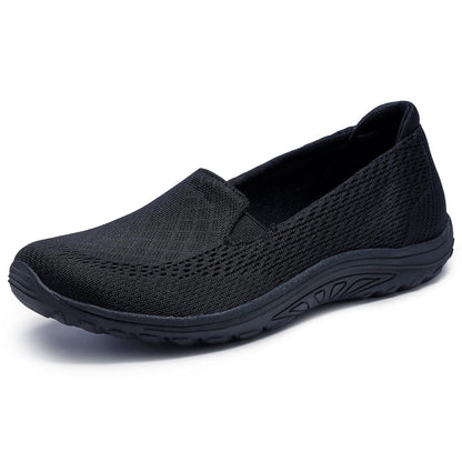 Skechers Reggae Fest Willows Vibe Mocasines para Mujer - 26.0 cm - Negro -