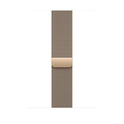 Apple Watch Band - Correa Estilo milanés - 46 mm - Color Oro - S/M