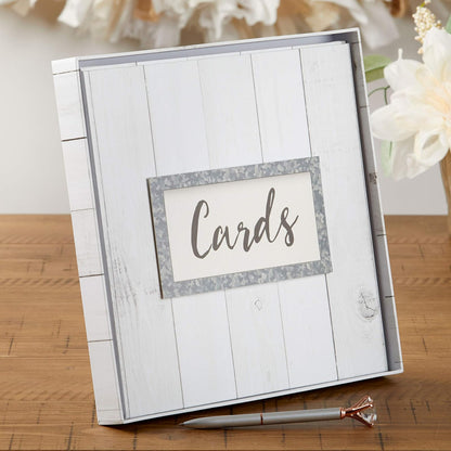 Kate Aspen - 28469NA Kate Aspen Rustic Wood Gift Card Box, One Size