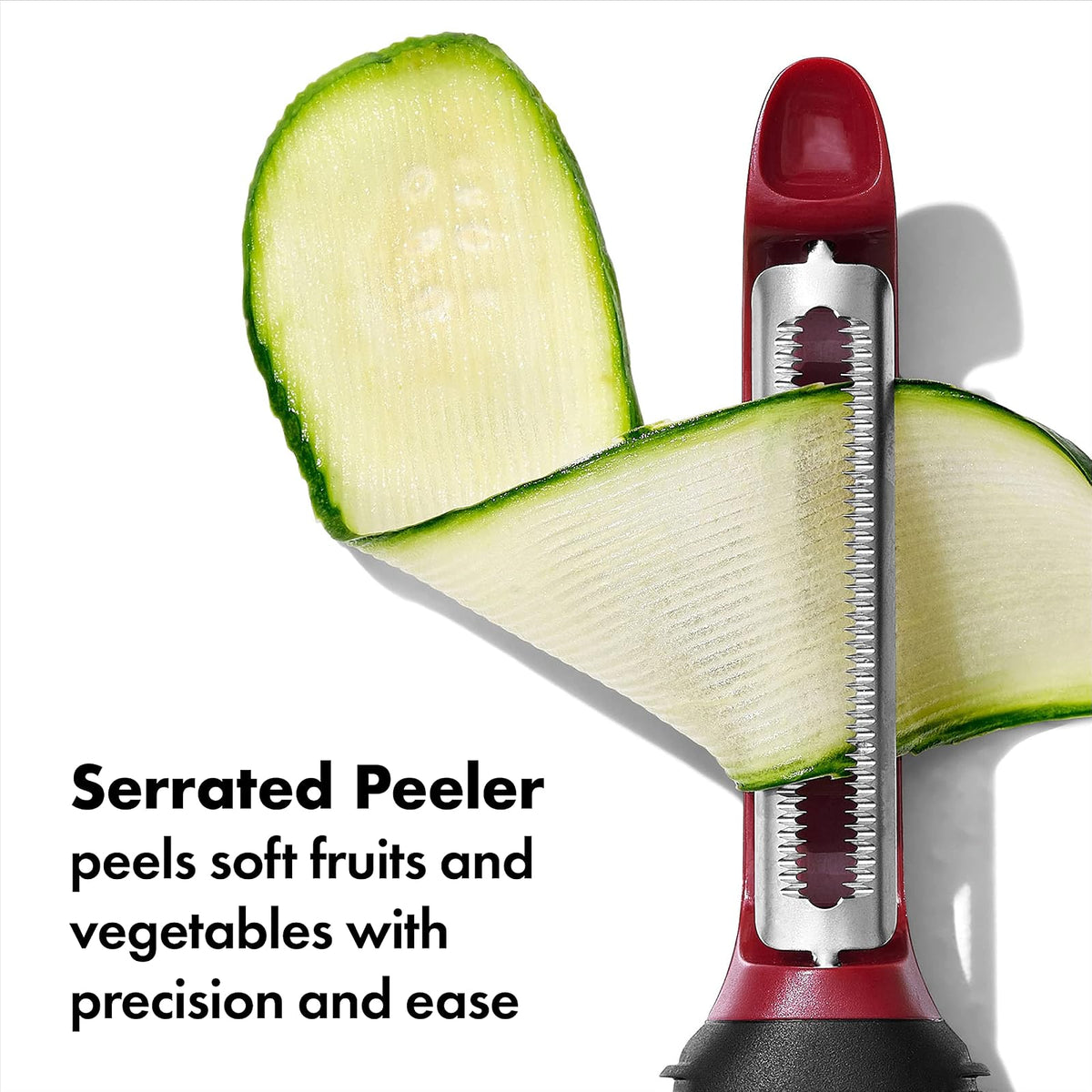 OXO Good Grips - Juego de peladores de 3 piezas, remolacha, hinojo, ñame