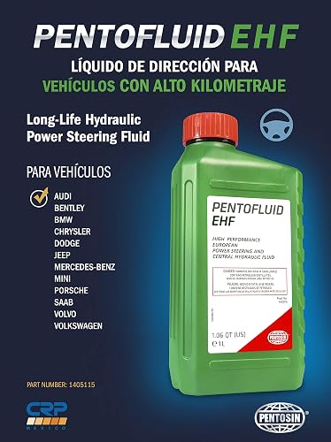 Pentosin 1405115 Líquido Dirección Hidráulica EHF Gris 1L para Automóviles
