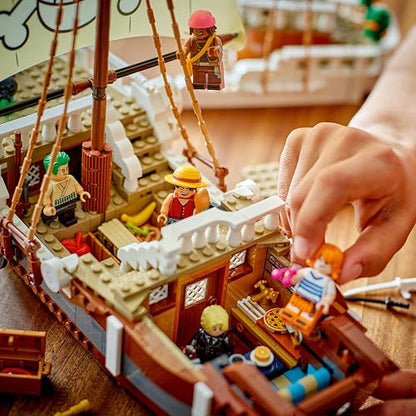LEGO One Piece Barco Pirata Going Merry Set - Juguetes de Construcción para Niños y Niñas, Años 10+ - con 5 Minifiguras - Regalo para Cumpleaños - 75639