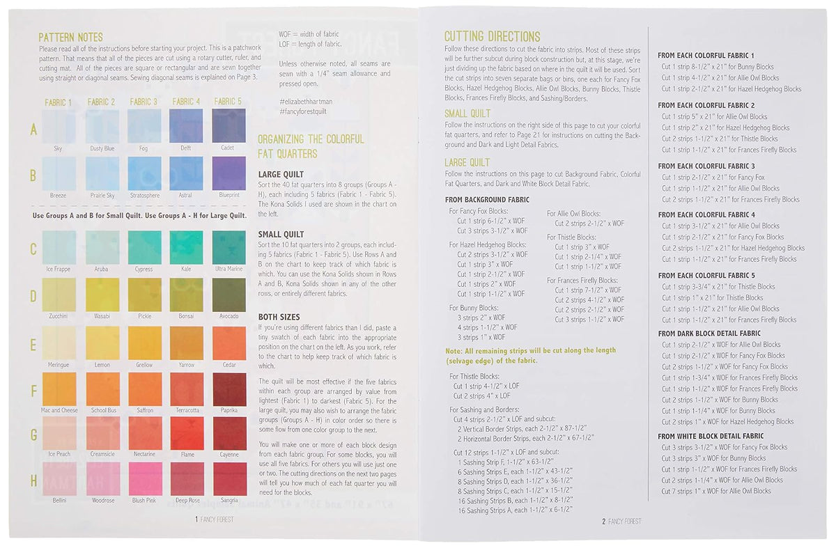 Elizabeth Hartman Eh Fancy Forest Ptrn, Multicolor