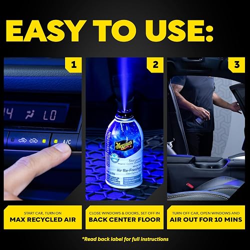 Meguiar's Car Air Refresher Nebulizador Antiolor, Aroma Stargazer, 57 g G262702