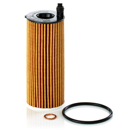 Mann-Filter Filtro de Aceite HU 6014/1 Z para Automóviles y Furgonetas