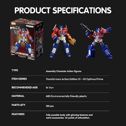 Blokees Transformers Action Edition: 01 Transformers G1 - Optimus Prime 71156