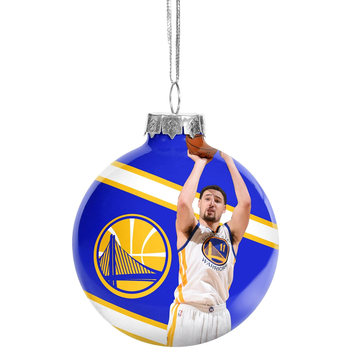 FOCO NBA Golden State Warriors Klay Thompson - Bola de Cristal para Navidad