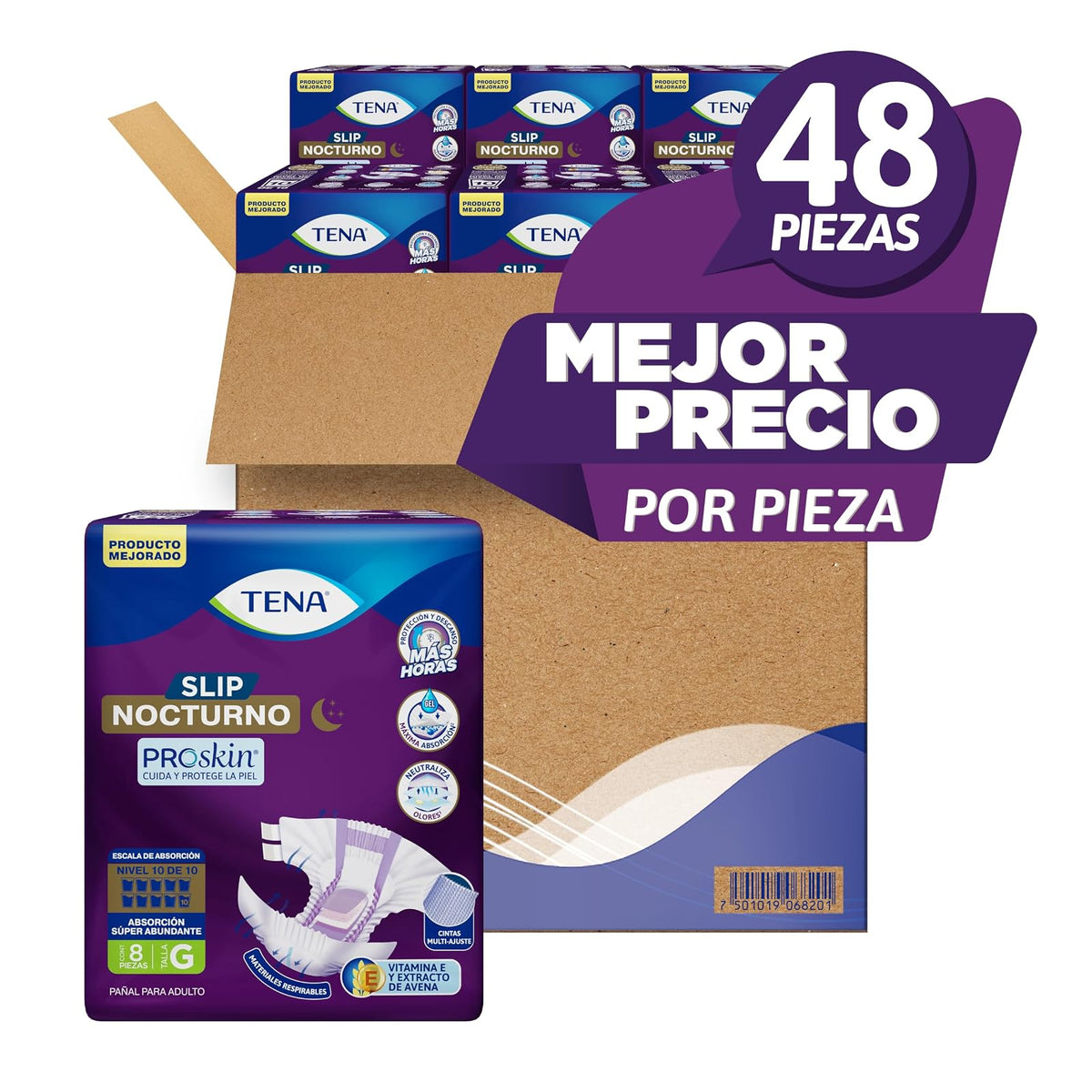 TENA Slip Nocturno M 6x8s (HC)